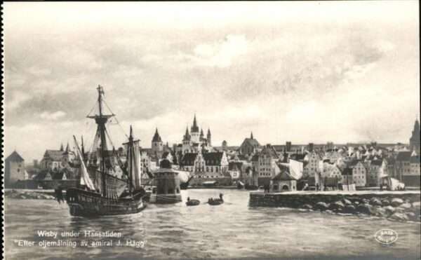 Visby Schiff Hansatiden