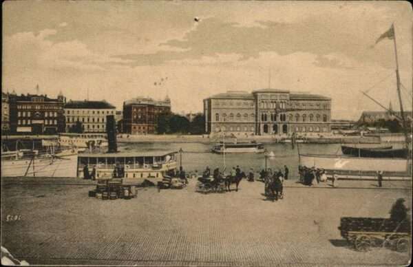 Stockholm Nationalmuseum Kutsche Schiff