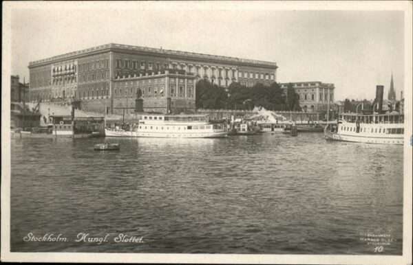 Stockholm Slottet Schiff