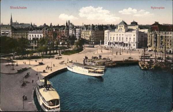 Stockholm Schiff Nybroplan