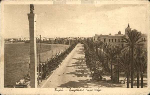 Tripoli Tarabulus Lungomare Conte Volpi