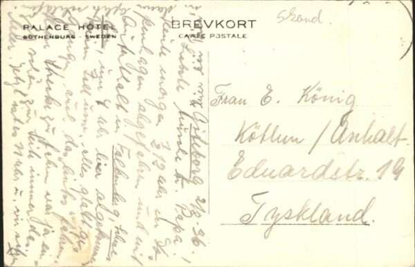Gothenburg Vastra Gotaland Palace Hotel – Bild 2