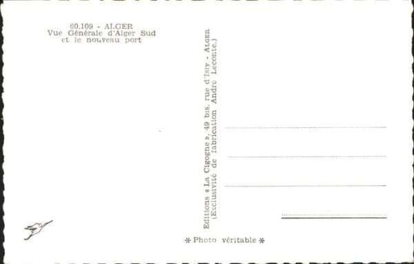 Alger Algerien Fliegeraufnahme Port – Bild 2