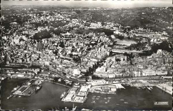 Alger Algerien Fliegeraufnahme  Port