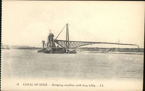 Suez Canal Dredging machine lang Lobby
