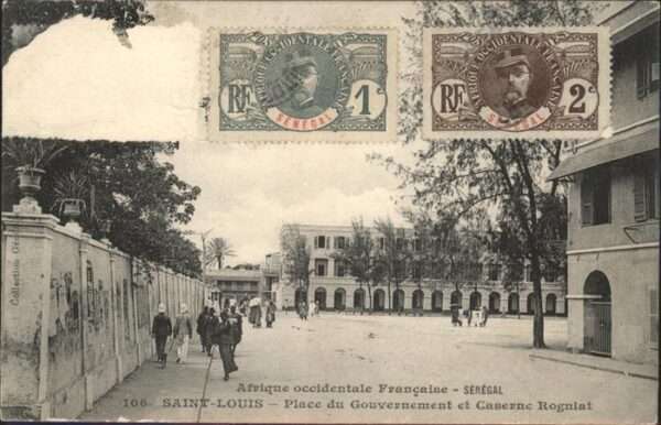 Saint-Louis Saint-Louis Place Gouvernement Caserne Rogniat