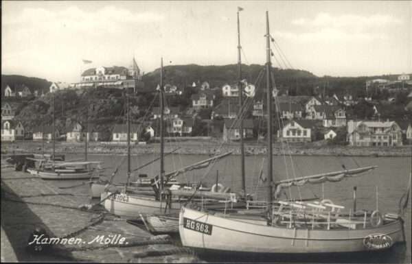Moelle Hamnen Schiff