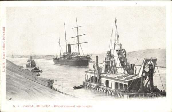 Suez Kanal Schiff