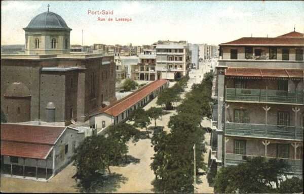 Port Said Rue de Lesseps