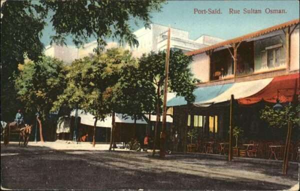 Port Said Rue Sultan Osman Kutsche