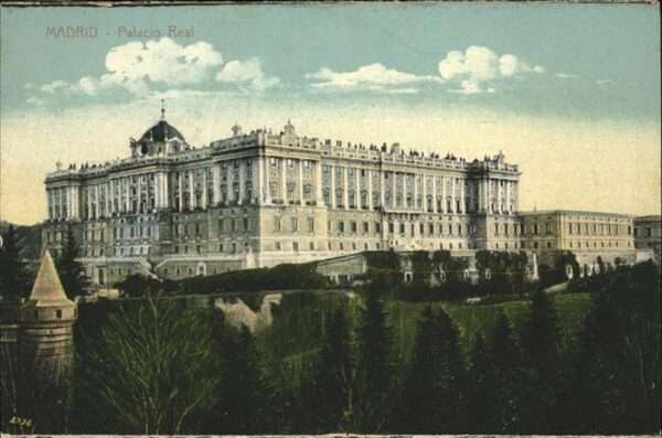 Madrid Spain Palacio Real