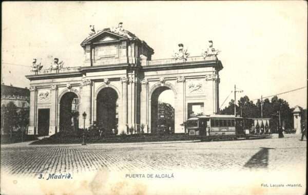 Madrid Spain Puerta de Alcalá