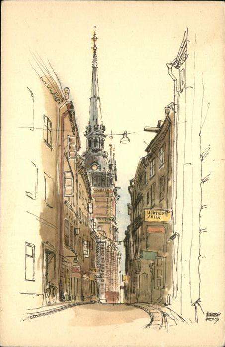 Stockholm Aquarell
Altstadt