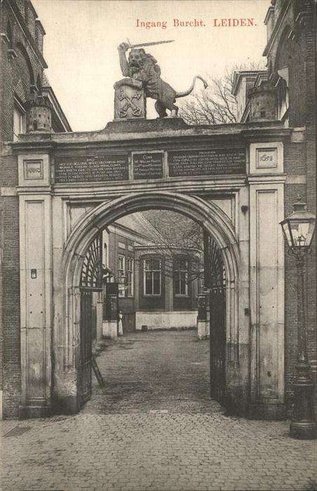 Leiden Ingang Burcht