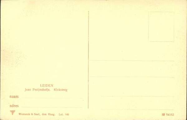 Leiden Jean Pesijnshofje
Kloksteeg – Bild 2