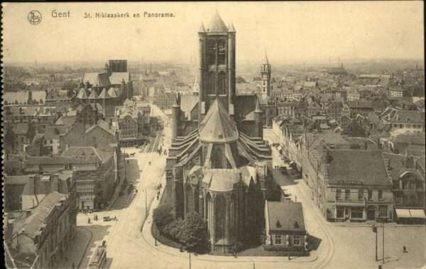 Gent Gand Flandre St. Niklaskerk
Panorama