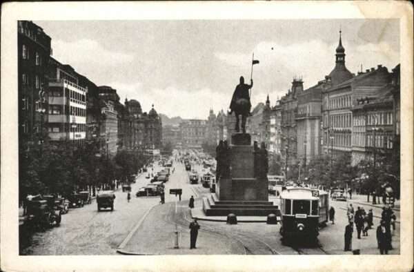 Prag Prahy Prague Wenzelsplatz