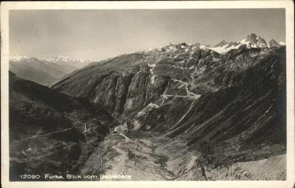 Furka Blick vom Belvedere