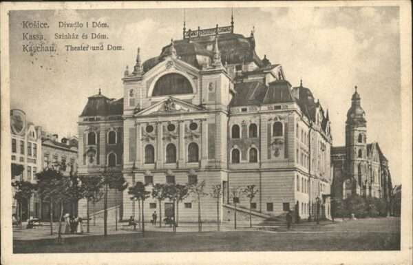 Kassa Kosice Kaschau Slovakia Kassa
Theater 
Dom