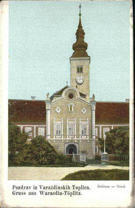 Varazdinske Toplice Zagorje Schloss