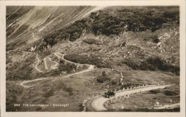 Geiranger Fra Veisvingene