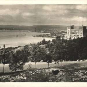 Oslo Norwegen Aussicht nach Ekberg