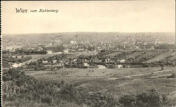 Wien kahlenberg
