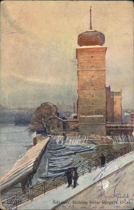 Prag Prahy Prague Aquarell
Sitkauer Mühlen
Riegers Osai
