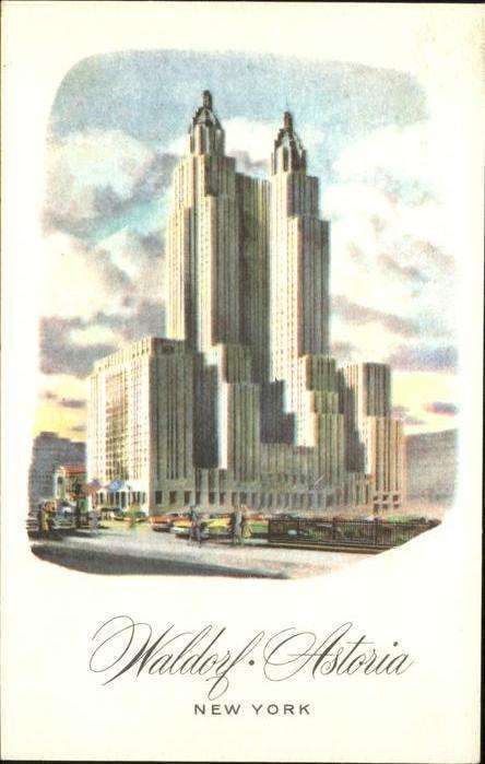 New York City Aquarell
Waldorf Astoria