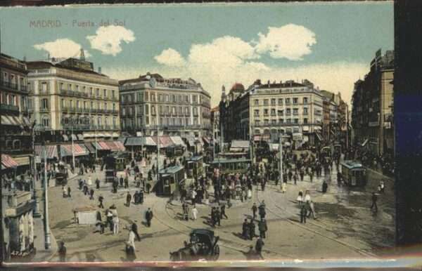 Madrid Spain Puerta del Sol