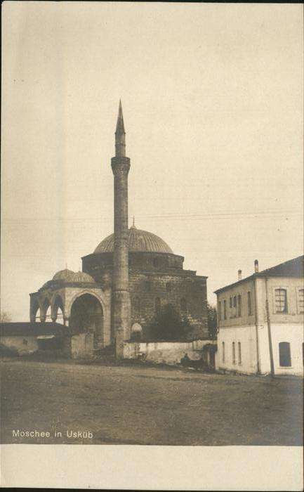 Skopje Skoplje Usküp
Moschee