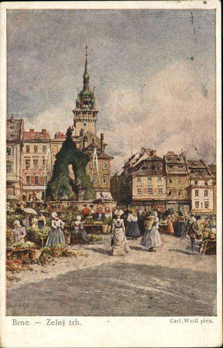 Brno Bruenn Markt