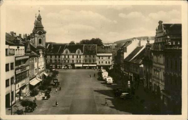 Pisek CZ Stalinovo namesti