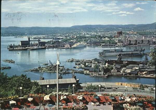 Oslo Norwegen Utsikt fra Ekeberg