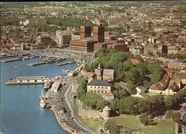 Oslo Norwegen Panorama