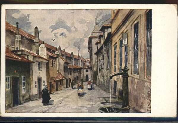 Prag Prahy Prague Ruelle d`or