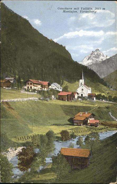Gaschurn Vorarlberg Montafon