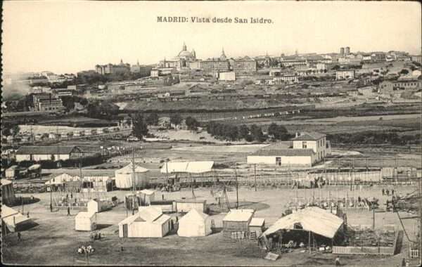 Madrid Spain Visda desde San Isidro