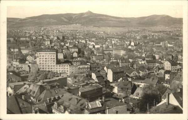 Liberec Reichenberg CZ Panorama