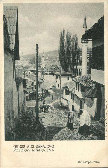 Sarajevo Teilansicht
Gasse
