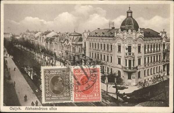 Osijek Croatia Aleksandrova ulica