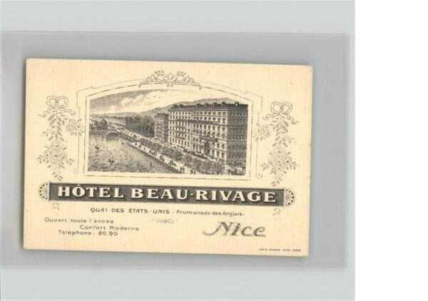 Nizza Nice
Hotel Beauu-Rivage