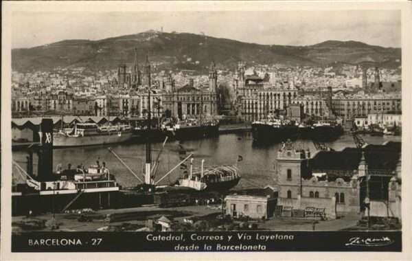Barcelona Cataluna Catedral Schiff