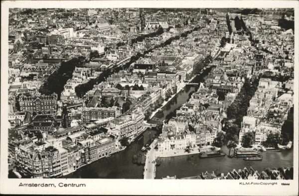 Amsterdam Niederlande Fliegeraufnahme Centrum