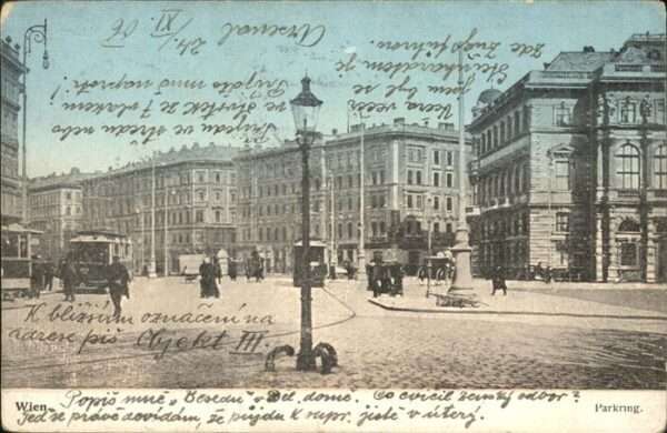 Wien Parkring Strassenbahn