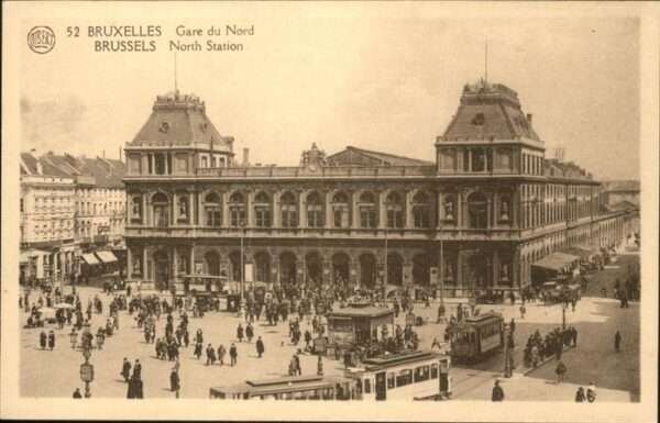 Bruxelles Bruessel North Station Strassenbahn