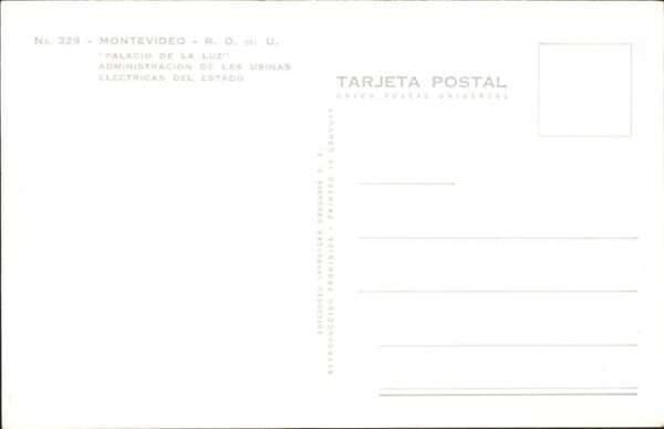 Montevideo Uruguay Placio de la Luz – Bild 2
