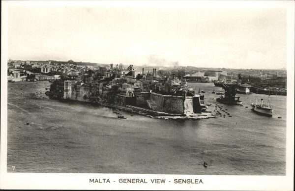 Malta Senglea Schiff