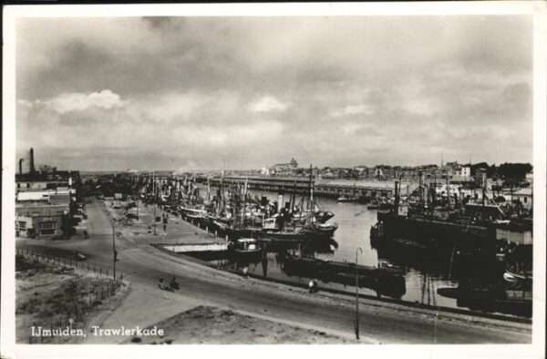 Ijmuiden Trawlerkade Schiff