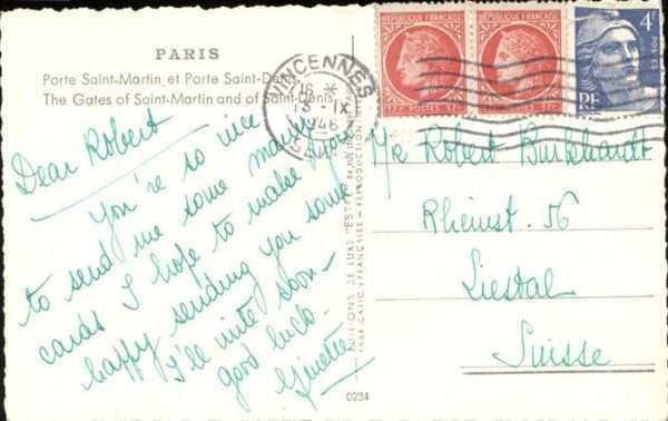 Paris Porte Saint Martin Saint Denis – Bild 2